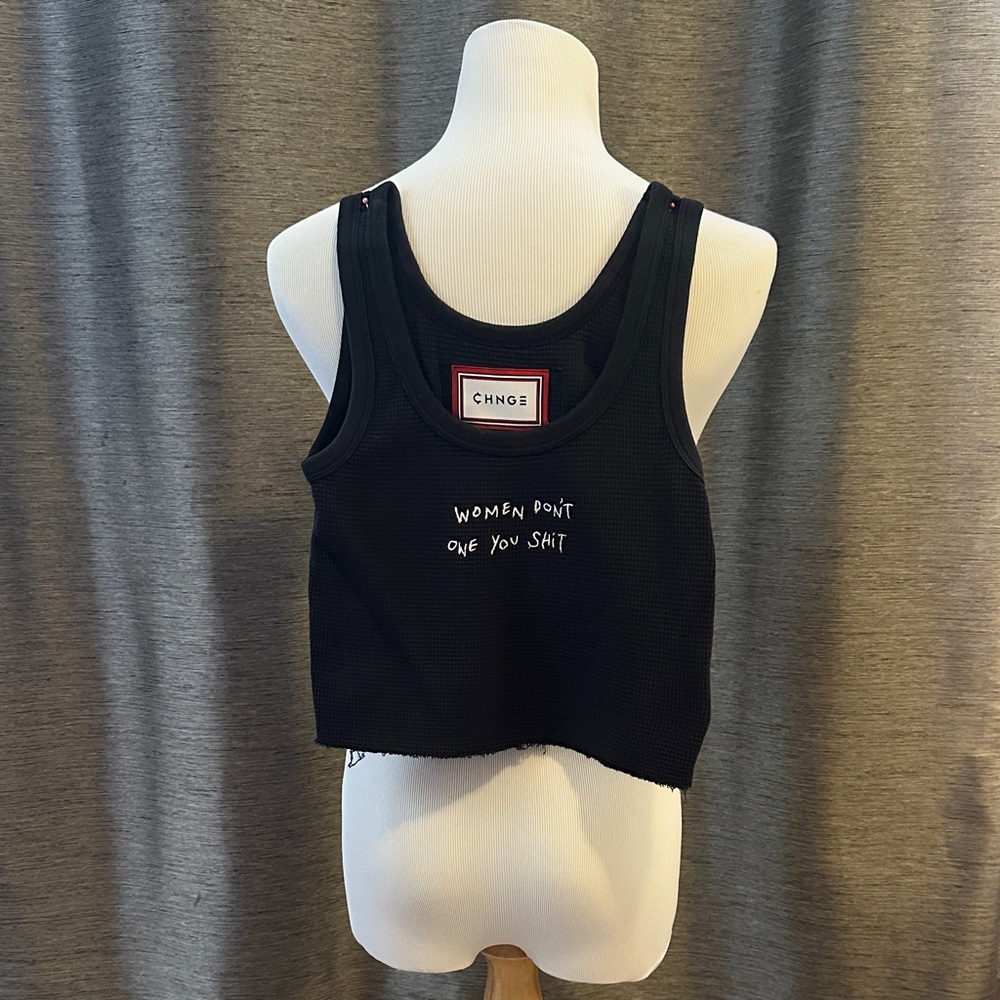 CHNGE Black Crop Top